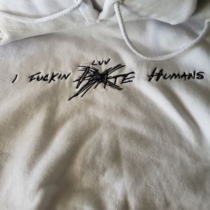 i luv humans hoodie